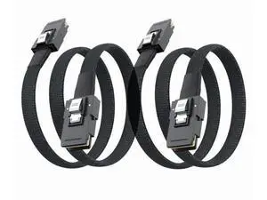 2 Pack 0.5M (1.6FT) SFF-8087 to SFF-8087 Internal Mini SAS Cable, 6Gbps 100-Ohm Server RAID Card Backplane Cable, Hot-Swap Supported 2 Pack 0.5M (1.6FT) SFF-8087 to SFF-8087 Internal Mini SAS Cable, 6Gbps 100-Ohm Server RAID Card Backplane Cable, Hot-Swap Supported