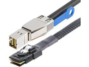 0.5M SFF-8644 HD Mini SAS to SFF-8087 36Pin Adapter Cable, 12Gbps External to Internal Mini SAS Converter Cable for Server Storage RAID 0.5M SFF-8644 HD Mini SAS to SFF-8087 36Pin Adapter Cable, 12Gbps External to Internal Mini SAS Converter Cable for Server Storage RAID