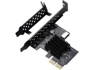 PCIe 3.0 X2 USB3.1 Gen2 Expansion Card ASM3142, 10Gbps A-Key Type-E 20Pin Internal Front Type-C Header PCIe 3.0 X2 USB3.1 Gen2 Expansion Card ASM3142, 10Gbps A-Key Type-E 20Pin Internal Front Type-C Header