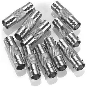 30 Pack Straight BNC Female to Female Coupler Connector, Coax Extender Adapter for CCTV Security Cameras 30 Pack Straight BNC Female to Female Coupler Connector, Coax Extender Adapter for CCTV Security Cameras