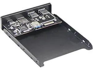 5.25/3.5 Inch Internal Front Panel Card Reader Hub, USB 3.1 Gen 1 Type-C Port + 2 USB 3.0 Ports, Multi-Slot SD TF Micro SD Memory Card Reader for Desktop PC Case 5.25/3.5 Inch Internal Front Panel Card Reader Hub, USB 3.1 Gen 1 Type-C Port + 2 USB 3.0 Ports, Multi-Slot SD TF Micro SD Memory Card Reader for Desktop PC Case