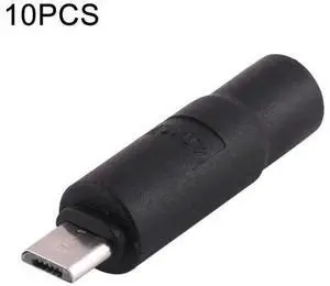 10 Pack DC Power Plug Connector Adapter, 4.0 x 1.7mm Male to Micro USB DC Power Converter Plug 10 Pack DC Power Plug Connector Adapter, 4.0 x 1.7mm Male to Micro USB DC Power Converter Plug