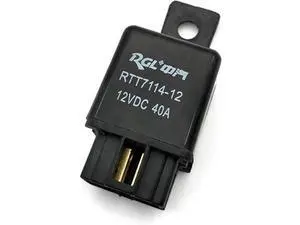 2PCS Automotive Relay 40A DC12V/24V, 4Pin Single Normally Open with 6.5mm Fixed Hole, Matched 4Pin Socket for Car & Truck 2PCS Automotive Relay 40A DC12V/24V, 4Pin Single Normally Open with 6.5mm Fixed Hole, Matched 4Pin Socket for Car & Truck