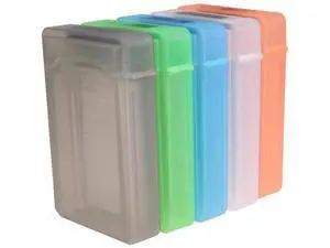 5 Pack 3.5 Inch Anti-Static Hard Drive Storage Case, Portable Shockproof Plastic HDD Protective Box 5 Pack 3.5 Inch Anti-Static Hard Drive Storage Case, Portable Shockproof Plastic HDD Protective Box