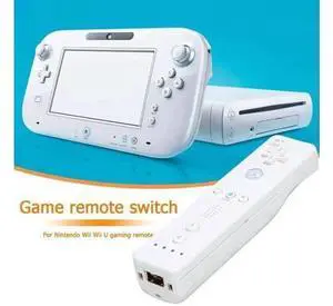 Wireless Remote Controller for Nintendo Wii/Wii U, Bluetooth Motion Sensing Gamepad with Vibration & Built-in Speaker Wireless Remote Controller for Nintendo Wii/Wii U, Bluetooth Motion Sensing Gamepad with Vibration & Built-in Speaker