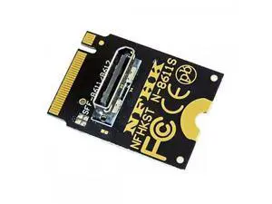 2230 NGFF PCIe 4.0 M.2 M-Key to OCuLink SFF-8612/SFF-8611 Vertical Adapter Card, 64Gbps NVMe Expansion Riser for Mini PC, Laptop eGPU Dock & U.2 SSD Storage Upgrade 2230 NGFF PCIe 4.0 M.2 M-Key to OCuLink SFF-8612/SFF-8611 Vertical Adapter Card, 64Gbps NVMe Expansion Riser for Mini PC, Laptop eGPU Dock & U.2 SSD Storage Upgrade