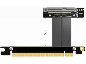 10cm Gen3.0 U.2 SFF-8639 to PCI-E x16 NVMe Extension Cable, 32Gbps U2 PCIe 3.0 x16 High-Speed SSD Riser Cable Model R37SL for Workstation & Server Storage Expansion 10cm Gen3.0 U.2 SFF-8639 to PCI-E x16 NVMe Extension Cable, 32Gbps U2 PCIe 3.0 x16 High-Speed SSD Riser Cable Model R37SL for Workstation & Server Storage Expansion