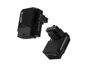 PCIe 5.1 90 Degree Right Angle 600W 12VHPWR Adapter, 12+4Pin 12V-2x6 GPU Power Connector, Black STD Type 1 Pack for RTX 3090Ti 4070Ti 4080 4090 Graphics Card PCIe 5.1 90 Degree Right Angle 600W 12VHPWR Adapter, 12+4Pin 12V-2x6 GPU Power Connector, Black STD Type 1 Pack for RTX 3090Ti 4070Ti 4080 4090 Graphics Card