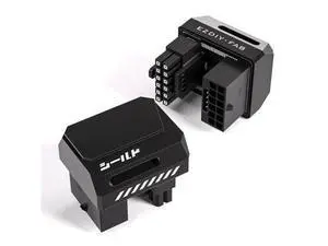 PCIe 5.1 RVS-Type 180° Angled 12V-2x6 12VHPWR GPU Power Adapter, 600W 12+4Pin Connector, Black, 1 Pack, Compatible with RTX 3090Ti, 4070Ti, 4080, 4090 Graphics Cards PCIe 5.1 RVS-Type 180° Angled 12V-2x6 12VHPWR GPU Power Adapter, 600W 12+4Pin Connector, Black, 1 Pack, Compatible with RTX 3090Ti, 4070Ti, 4080, 4090 Graphics Cards