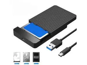 2.5 Inch SATA HDD SSD Enclosure, USB 3.0 External Hard Drive Case for SATA I/II/III 2.5 Hard Drives, Portable Mobile Disk Box with USB Cable, Supports Max 6TB Laptop Hard Disk 2.5 Inch SATA HDD SSD Enclosure, USB 3.0 External Hard Drive Case for SATA I/II/III 2.5 Hard Drives, Portable Mobile Disk Box with USB Cable, Supports Max 6TB Laptop Hard Disk