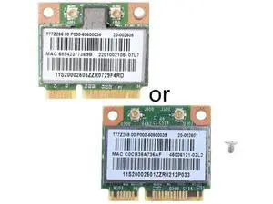 BCM4313HMGB BCM4313 1x1 BGN WiFi Adapter Card, Half Mini PCI-E Wireless Network Card, Compatible with Z370, G480, G580, G780, Y470, Y570, Y480, Y580 Laptops BCM4313HMGB BCM4313 1x1 BGN WiFi Adapter Card, Half Mini PCI-E Wireless Network Card, Compatible with Z370, G480, G580, G780, Y470, Y570, Y480, Y580 Laptops