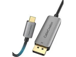 6FT USB-C to DisplayPort 1.4 Cable, 32.4Gbps, 8K@60Hz, 4K@144Hz, 2K@240Hz, HDR, Thunderbolt 3/4 Compatible for Rift S, MacBook, XPS 13/15, Surface Pro 6FT USB-C to DisplayPort 1.4 Cable, 32.4Gbps, 8K@60Hz, 4K@144Hz, 2K@240Hz, HDR, Thunderbolt 3/4 Compatible for Rift S, MacBook, XPS 13/15, Surface Pro