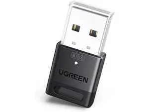 UGREEN USB Bluetooth 6.0 Adapter for PC, Dual-Mode EDR & BLE Bluetooth Dongle Receiver, Plug & Play for Windows 11/10/8.1, Wireless Connect Headphones, Keyboard, Mouse, Speakers, Printers for Desktop UGREEN USB Bluetooth 6.0 Adapter for PC, Dual-Mode EDR & BLE Bluetooth Dongle Receiver, Plug & Play for Windows 11/10/8.1, Wireless Connect Headphones, Keyboard, Mouse, Speakers, Printers for Desktop