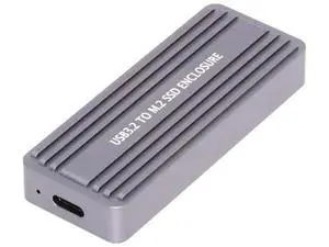 USB 3.2 Gen 2x2 20Gbps M.2 SSD Enclosure Reader, Dual Protocol NVMe/SATA M.2 Adapter with RTL9220 Chipset, Fits 2230/2242mm NGFF Solid State Drives USB 3.2 Gen 2x2 20Gbps M.2 SSD Enclosure Reader, Dual Protocol NVMe/SATA M.2 Adapter with RTL9220 Chipset, Fits 2230/2242mm NGFF Solid State Drives