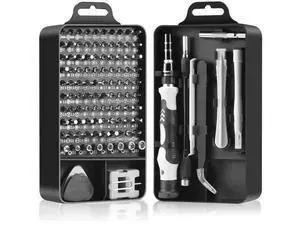 115 in 1 Professional Magnetic Precision Screwdriver Repair Kit, Electronics Disassembly Tools for Computer, iPhone, Laptop, Game Console, Watch, Eyeglasses, Hardware Modding & DIY Handmade Projects 115 in 1 Professional Magnetic Precision Screwdriver Repair Kit, Electronics Disassembly Tools for Computer, iPhone, Laptop, Game Console, Watch, Eyeglasses, Hardware Modding & DIY Handmade Projects