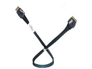 SlimSAS 8X SFF-8654 74Pin to SFF-8654 74Pin Straight Cable, 70CM PCIe High-Speed Server Interconnect Cord SlimSAS 8X SFF-8654 74Pin to SFF-8654 74Pin Straight Cable, 70CM PCIe High-Speed Server Interconnect Cord