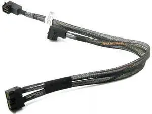 Dual Mini SAS HD SFF-8643 Cable Replacement P9VFY 0P9VFY, Server RAID Data Cable for Dell PowerEdge T330 8-Bay LFF Backplane Dual Mini SAS HD SFF-8643 Cable Replacement P9VFY 0P9VFY, Server RAID Data Cable for Dell PowerEdge T330 8-Bay LFF Backplane