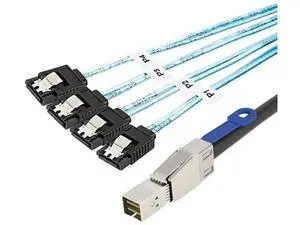 1m SFF-8644 to 4 SATA Cable 6Gbps with IC 1m SFF-8644 to 4 SATA Cable 6Gbps with IC