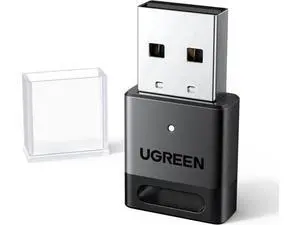 UGREEN USB Bluetooth 5.4 Adapter for PC, Bluetooth Dongle Receiver Transmitter EDR & BLE, Plug & Play for Windows 11/10/8.1, Wireless Connect Keyboard, Mouse, Headphones, Speakers, Printers for Deskto UGREEN USB Bluetooth 5.4 Adapter for PC, Bluetooth Dongle Receiver Transmitter EDR & BLE, Plug & Play for Windows 11/10/8.1, Wireless Connect Keyboard, Mouse, Headphones, Speakers, Printers for Deskto