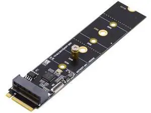JMB582 Chip M.2 SATA B+M Key to NVMe M-Key Converter Adapter Card, NGFF SSD Expansion Board Support 2230 2242 2260 2280 22110 M.2 Solid State Drives for Motherboard Storage Upgrade JMB582 Chip M.2 SATA B+M Key to NVMe M-Key Converter Adapter Card, NGFF SSD Expansion Board Support 2230 2242 2260 2280 22110 M.2 Solid State Drives for Motherboard Storage Upgrade