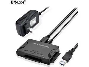 IDE SATA to USB 3.0 Hard Drive Converter, SATA IDE Combo Adapter with 12V 2A Power Supply, Compatible with 2.5/3.5 Inch SATA IDE HDD SSD, Supports Up to 6TB Storage Drives IDE SATA to USB 3.0 Hard Drive Converter, SATA IDE Combo Adapter with 12V 2A Power Supply, Compatible with 2.5/3.5 Inch SATA IDE HDD SSD, Supports Up to 6TB Storage Drives