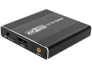 1 in 2 Out DisplayPort MST Splitter, Supports 4K@140Hz / 4K@120Hz Dual Monitors, MST Extend & SST Mirror Mode DP Video Splitter for Laptop PC Monitor Projector 1 in 2 Out DisplayPort MST Splitter, Supports 4K@140Hz / 4K@120Hz Dual Monitors, MST Extend & SST Mirror Mode DP Video Splitter for Laptop PC Monitor Projector