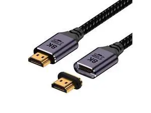 200cm Magnetic HDMI 2.1 Cable Type A Male to Male Straight Cord, 8K High Speed for Laptop HDTV Monitor 200cm Magnetic HDMI 2.1 Cable Type A Male to Male Straight Cord, 8K High Speed for Laptop HDTV Monitor