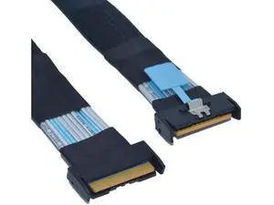 PCIe Gen5 MCIO 8i Cable, MCIO x8 to MCIO x8 High-Speed Interconnect Cable, 1.6 Feet (50 CM) PCIe Gen5 MCIO 8i Cable, MCIO x8 to MCIO x8 High-Speed Interconnect Cable, 1.6 Feet (50 CM)
