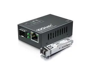 Gigabit Multi-Mode LC Fiber to Ethernet Media Converter | Includes A SFP SX Module, MMF, up to 550-m | 10/100/1000M RJ45 to 1000Base-SX SFP | Mini Size 2.71''*1.96''*0.98'' | Plug and Play Gigabit Multi-Mode LC Fiber to Ethernet Media Converter | Includes A SFP SX Module, MMF, up to 550-m | 10/100/1000M RJ45 to 1000Base-SX SFP | Mini Size 2.71''*1.96''*0.98'' | Plug and Play