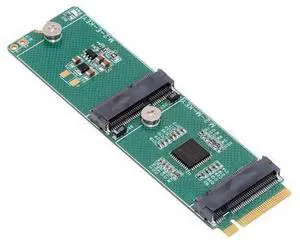Daul Port M.2 NVME Expansion Card Adapter,NVME M-Key 1 to 2 M-Key SSD/E-Key Wireless Card Adapter for 2230mm Daul Port M.2 NVME Expansion Card Adapter,NVME M-Key 1 to 2 M-Key SSD/E-Key Wireless Card Adapter for 2230mm