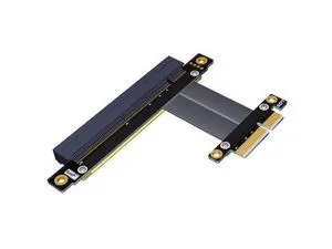 PCI Express PCIe 3.0 x4 to x16 Extension Cable 32G/BPS PCI-E 4X 16x GTX1080Ti Graphics SSD RAID Card Extender Conversion Cable (10CM) PCI Express PCIe 3.0 x4 to x16 Extension Cable 32G/BPS PCI-E 4X 16x GTX1080Ti Graphics SSD RAID Card Extender Conversion Cable (10CM)