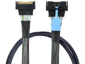 50cm PCIe 5.0 MCIO Extension Cable, Mini Cool Edge IO SFF-8654 8i 74Pin Male to Male Slimline SAS Server Storage Interconnect Cable 50cm PCIe 5.0 MCIO Extension Cable, Mini Cool Edge IO SFF-8654 8i 74Pin Male to Male Slimline SAS Server Storage Interconnect Cable