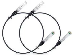 SFP+ DAC Twinax Cable, 10G Direct Attach Copper(DAC) Patch Passive Cable, for Cisco SFP-H10GB-CU1M, Ubiquiti UniFi, Meraki, Mikrotik, and More, 2 Pack SFP+ DAC Twinax Cable, 10G Direct Attach Copper(DAC) Patch Passive Cable, for Cisco SFP-H10GB-CU1M, Ubiquiti UniFi, Meraki, Mikrotik, and More, 2 Pack