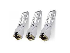 2 Pack Gigabit SFP to RJ45 Copper SFP Transceiver and 1 Pack 1.25G SFP to RJ45 Copper Module 2 Pack Gigabit SFP to RJ45 Copper SFP Transceiver and 1 Pack 1.25G SFP to RJ45 Copper Module
