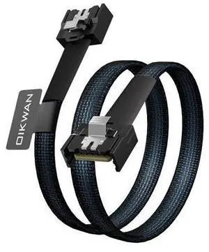 MCIO 4i to PCI-E 5.0 SlimSAS MCIO x4 Cable, Mini Cool Edge MCIO 38 Pin to MCIO 38 Pin Cable,0.5m, 500mm,Server Storage Upgrade MCIO 4i to PCI-E 5.0 SlimSAS MCIO x4 Cable, Mini Cool Edge MCIO 38 Pin to MCIO 38 Pin Cable,0.5m, 500mm,Server Storage Upgrade