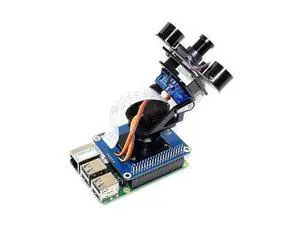 2-DOF Pan-Tilt HAT for Raspberry Pi Series Board Light Intensity Sensing Control Camera Movement I2C Interface 2-DOF Pan-Tilt HAT for Raspberry Pi Series Board Light Intensity Sensing Control Camera Movement I2C Interface