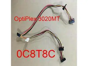 0C8T8C C8T8C SATA Power Cable, 8Pin to 4 SATA Splitter Cord for Dell OptiPlex 3020MT HDD & SSD 0C8T8C C8T8C SATA Power Cable, 8Pin to 4 SATA Splitter Cord for Dell OptiPlex 3020MT HDD & SSD