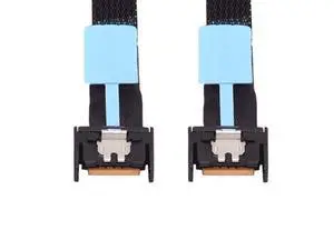 PCI-E 5.0 Mini Cool Edge IO MCIO 4X 38Pin SFF-TA-1016 Extender Cable 0.5M PCI-E 5.0 Mini Cool Edge IO MCIO 4X 38Pin SFF-TA-1016 Extender Cable 0.5M