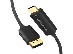 8FT Active Unidirectional DP 1.4 to HDMI Cable, Support 4K@60Hz 2K@144Hz 1080P@144Hz for Monitor 8FT Active Unidirectional DP 1.4 to HDMI Cable, Support 4K@60Hz 2K@144Hz 1080P@144Hz for Monitor