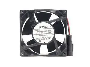 92x92x38mm Replacement Cooling Fan, DC24V 0.32A 2 Wires Ball Bearing Fan Compatible with NMB 3615KL-05W-B50 for ABB Inverter, Industrial Cabinet, Server Power Supply Cooling 92x92x38mm Replacement Cooling Fan, DC24V 0.32A 2 Wires Ball Bearing Fan Compatible with NMB 3615KL-05W-B50 for ABB Inverter, Industrial Cabinet, Server Power Supply Cooling