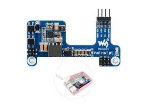 PoE HAT (E) Compatible with Raspberry Pi 3B+/4B 802.3af-Compliant, Fully Isolated Switched-Mode Power Supply (SMPS) PoE HAT (E) Compatible with Raspberry Pi 3B+/4B 802.3af-Compliant, Fully Isolated Switched-Mode Power Supply (SMPS)