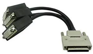 VHDCI Breakout Cable&Adapter-VHDCI(SCSI 68Pin) M to 3-Port DVI-D(24+1) F Splitter Breakout Cable for NVIDIA and VisionTek Graphics Cards VHDCI Breakout Cable&Adapter-VHDCI(SCSI 68Pin) M to 3-Port DVI-D(24+1) F Splitter Breakout Cable for NVIDIA and VisionTek Graphics Cards