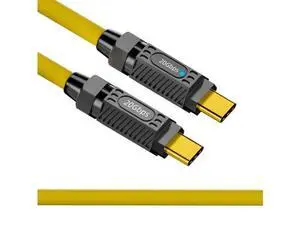 200cm Ultra Soft High Flex USB4 USB-C to USB-C Cable, 20Gbps, 140W Charging, 8K Video for Gaming Keyboard & Mouse 200cm Ultra Soft High Flex USB4 USB-C to USB-C Cable, 20Gbps, 140W Charging, 8K Video for Gaming Keyboard & Mouse