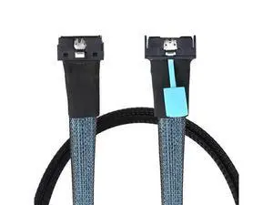 PCIE MCIO 8X to LP SlimSAS Cable Low Profile SFF-8654 74P Connection Cable High-Speed Support PCIe4.0 PCIe5.0 (80cm) PCIE MCIO 8X to LP SlimSAS Cable Low Profile SFF-8654 74P Connection Cable High-Speed Support PCIe4.0 PCIe5.0 (80cm)