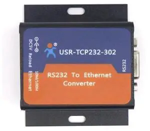 USR-TCP232-302 Tiny Size RS232 to TCP IP Converter Serial RS232 to Ethernet Server Module Ethernet Converter Support DHCP/DNS (1) USR-TCP232-302 Tiny Size RS232 to TCP IP Converter Serial RS232 to Ethernet Server Module Ethernet Converter Support DHCP/DNS (1)