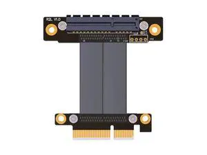 PCI-E X4 Graphics Card Cable Adapter Cable PCIe X4 3.0 Extender Cord Gen3.0 Extension Ribbon Cord 10 cm for PC Desktop (R22SL) PCI-E X4 Graphics Card Cable Adapter Cable PCIe X4 3.0 Extender Cord Gen3.0 Extension Ribbon Cord 10 cm for PC Desktop (R22SL)