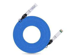 Colored 10G SFP+ Twinax Cable, Direct Attach Copper(DAC) Passive Cable, 7m (22.97ft) in Blue, for Cisco SFP-H10GB-CU7M, Meraki, Ubiquit, Mikrotik, Intel, Fortinet, Netgear and More Colored 10G SFP+ Twinax Cable, Direct Attach Copper(DAC) Passive Cable, 7m (22.97ft) in Blue, for Cisco SFP-H10GB-CU7M, Meraki, Ubiquit, Mikrotik, Intel, Fortinet, Netgear and More