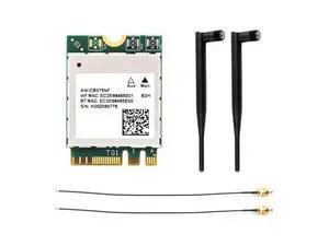 AW-CB375NF Dual-Band Wireless NIC, 2.4G/5GHz WiFi 5, NGFF(M.2 A/E Key) Interface, RTL8822CE-CG Core, Support BLE 5.0, High Speed for Jetson Xavier NX, Orin NX, Orin Nano AW-CB375NF Dual-Band Wireless NIC, 2.4G/5GHz WiFi 5, NGFF(M.2 A/E Key) Interface, RTL8822CE-CG Core, Support BLE 5.0, High Speed for Jetson Xavier NX, Orin NX, Orin Nano