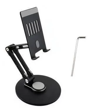Portable Monitor Adjustable Stand, Compatible with 4~18.5inch Monitors, Supports Multi-axis Rotation, Weighted Base and Ergonomic Design, Foldable for Easy Storage Portable Monitor Adjustable Stand, Compatible with 4~18.5inch Monitors, Supports Multi-axis Rotation, Weighted Base and Ergonomic Design, Foldable for Easy Storage
