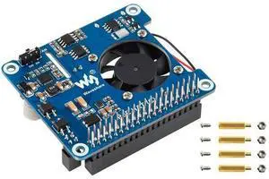 POE HAT (C) for Raspberry Pi 4B/3B+, Power Over Ethernet HAT, Support IEEE 802.3af/at-Compliant Network,12V and 5V Power Outputs to Use More Peripherals POE HAT (C) for Raspberry Pi 4B/3B+, Power Over Ethernet HAT, Support IEEE 802.3af/at-Compliant Network,12V and 5V Power Outputs to Use More Peripherals